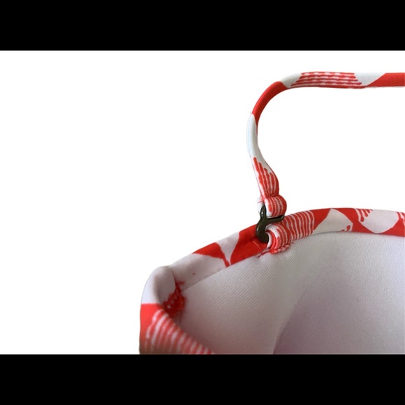 Like new coral strapless bikini M/L - Picture 4 of 7